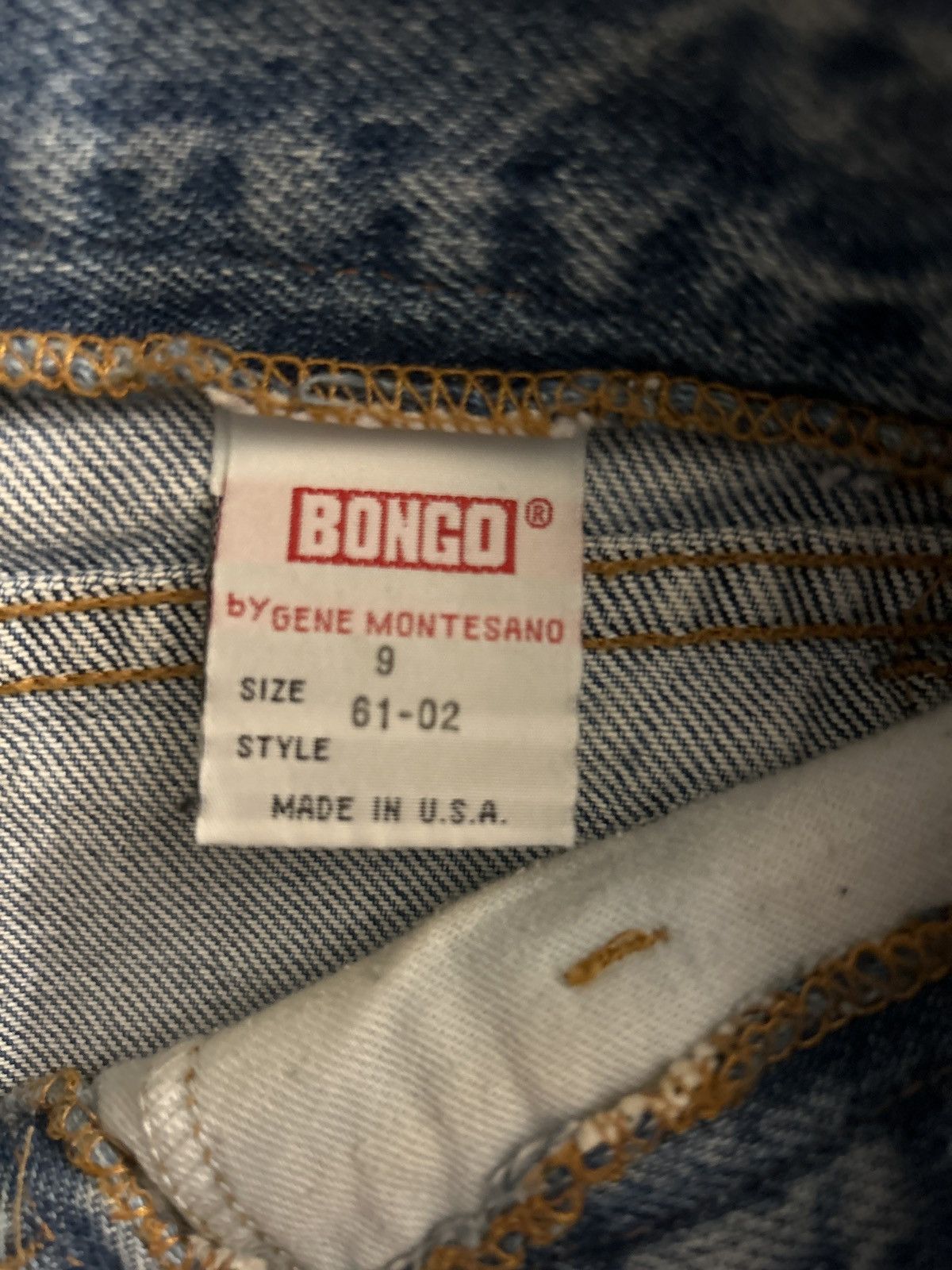Vintage Vintage Bongo Denim Size 32" / US 10 / IT 46 - 3 Thumbnail