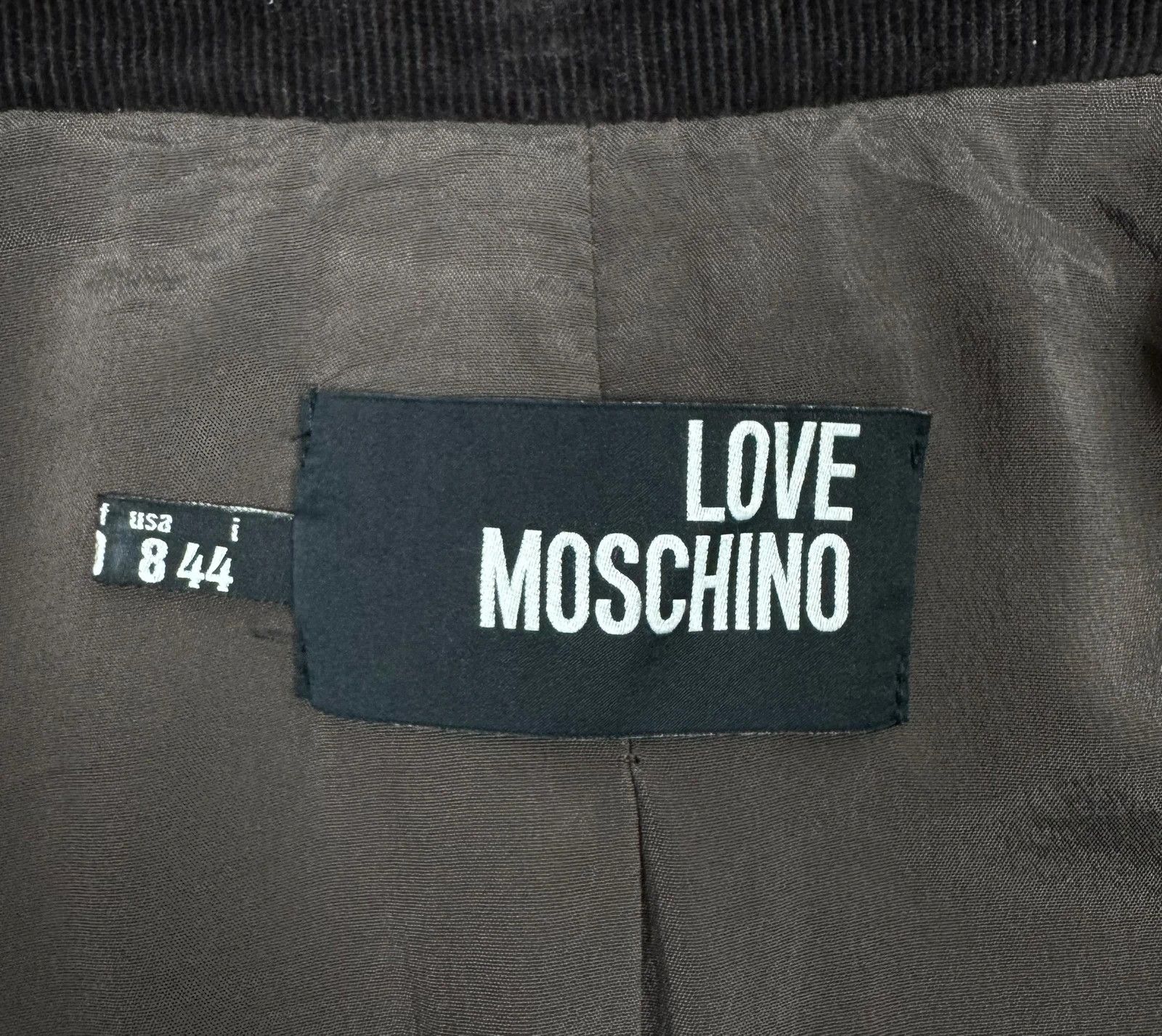 Love Moschino Love Moschino Corduroy Blazer size I44 US8 Size M / US 6-8 / IT 42-44 - 10 Thumbnail
