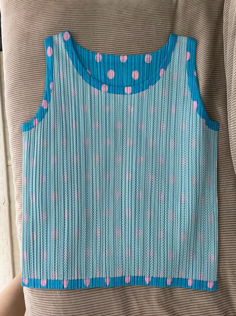 Issey Miyake issey miyake Two-sided polka dot top 2506-Nextarrow Size XXS / US 00 / IT 34 - 1 Thumbnail