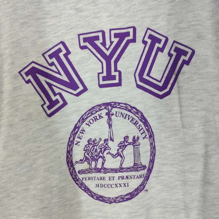 Russell Athletic Vintage 90's New York University Sweatshirts Size US M / EU 48-50 / 2 - 3 Thumbnail
