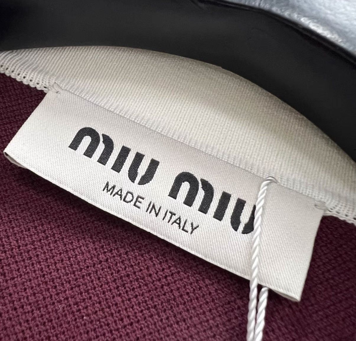 Miu Miu Miu Miu Long Sleeve Polo Shirt J41 Size US XS / EU 42 / 0 - 4 Thumbnail