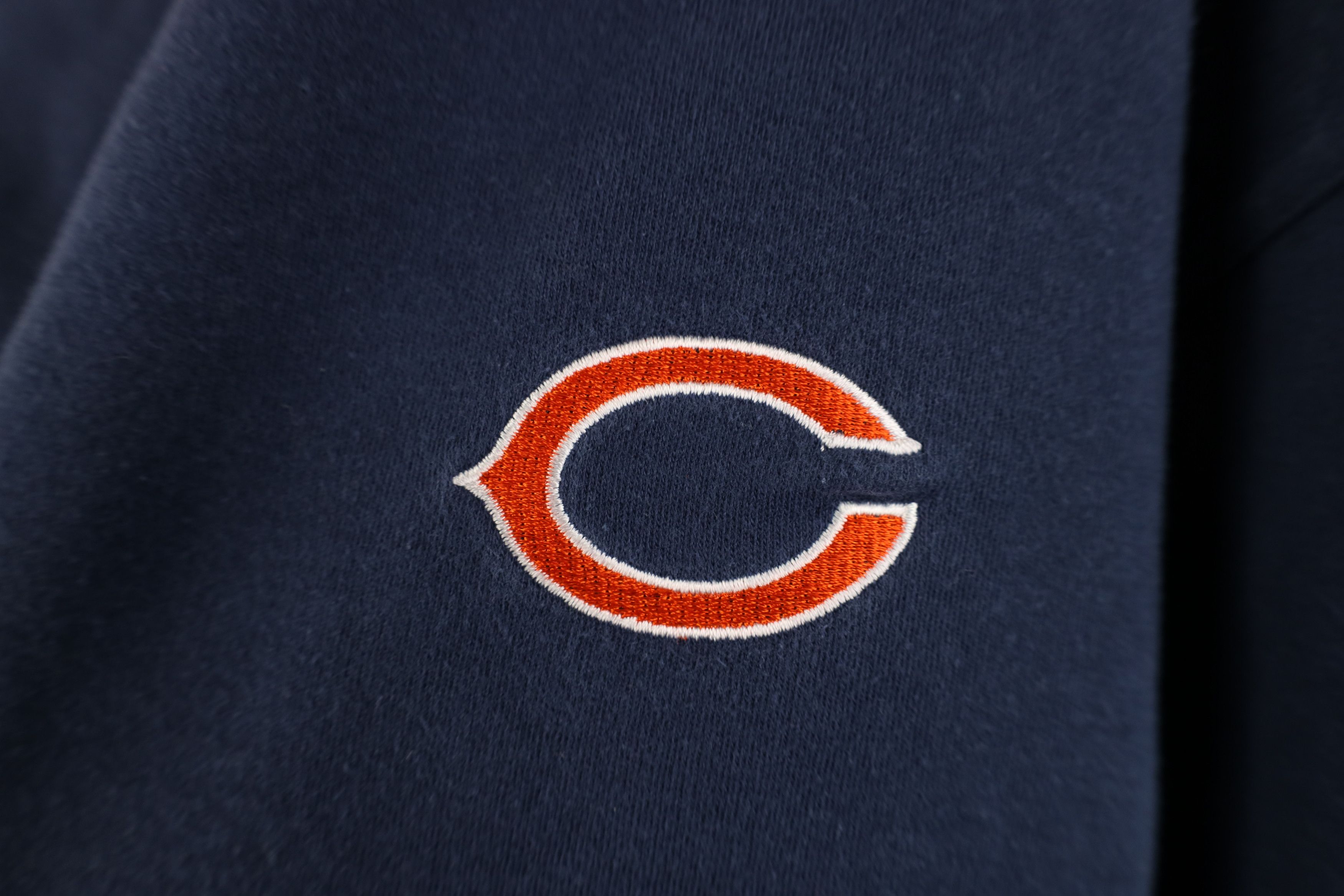 Reebok Vintage Reebok Chicago Bears Football Mock Neck T-Shirt Blue Size US XL / EU 56 / 4 - 5 Thumbnail