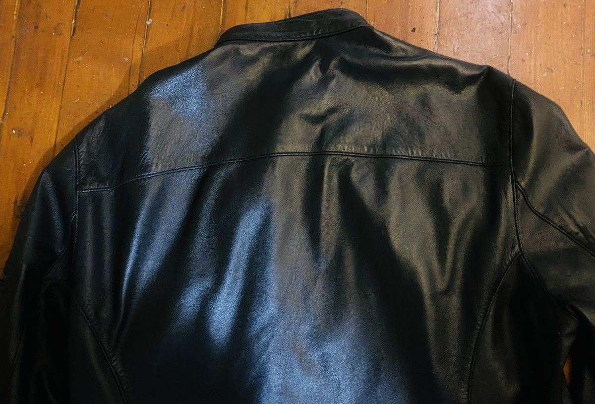 John Varvatos John Varvatos 2k Rock Star Black Leather Jacket Size US L / EU 52-54 / 3 - 16 Thumbnail