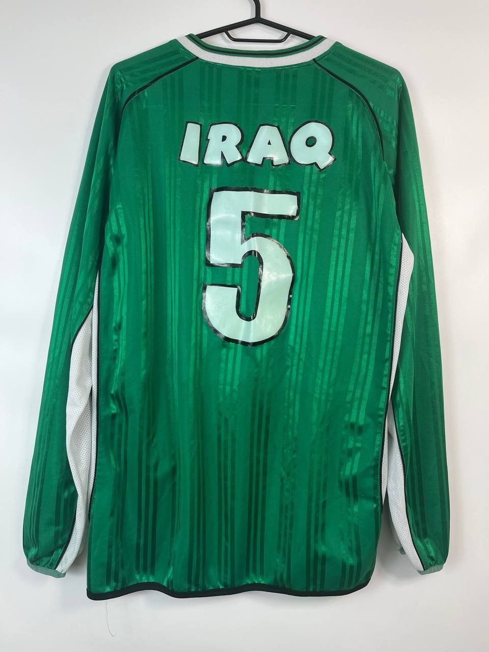 Vintage Iraq Football #5 Long Sleeve Jack & Jones Size 4XL