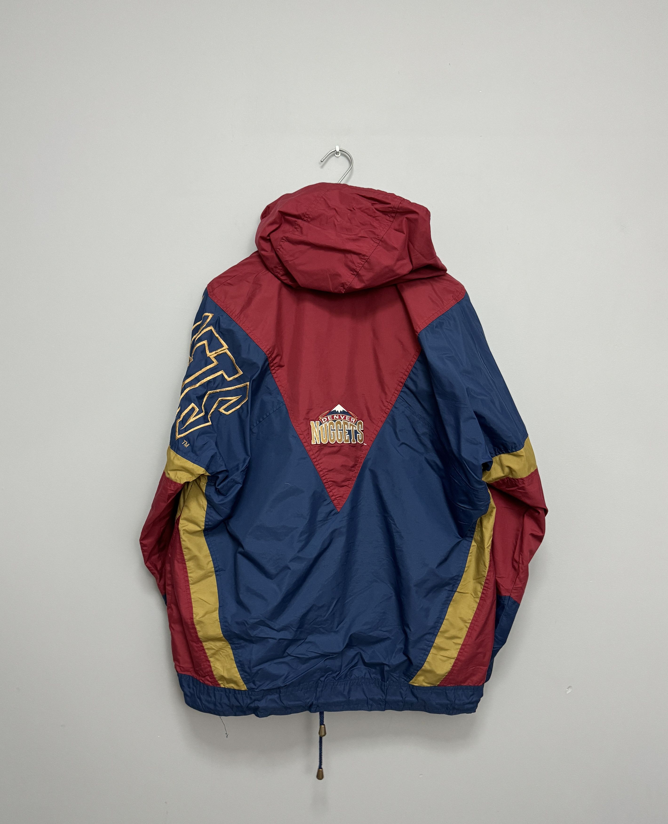 Nutmeg Vintage 90s Denver Nuggets NBA Anorak Jacket Logo Size M Size US M / EU 48-50 / 2 - 9 Thumbnail