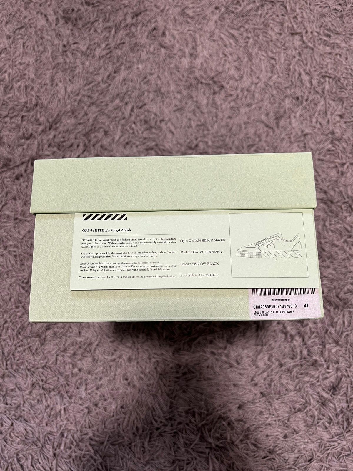 Off-White Off White Vulc Low Yellow Size US 7.5 / EU 40-41 - 15 Thumbnail