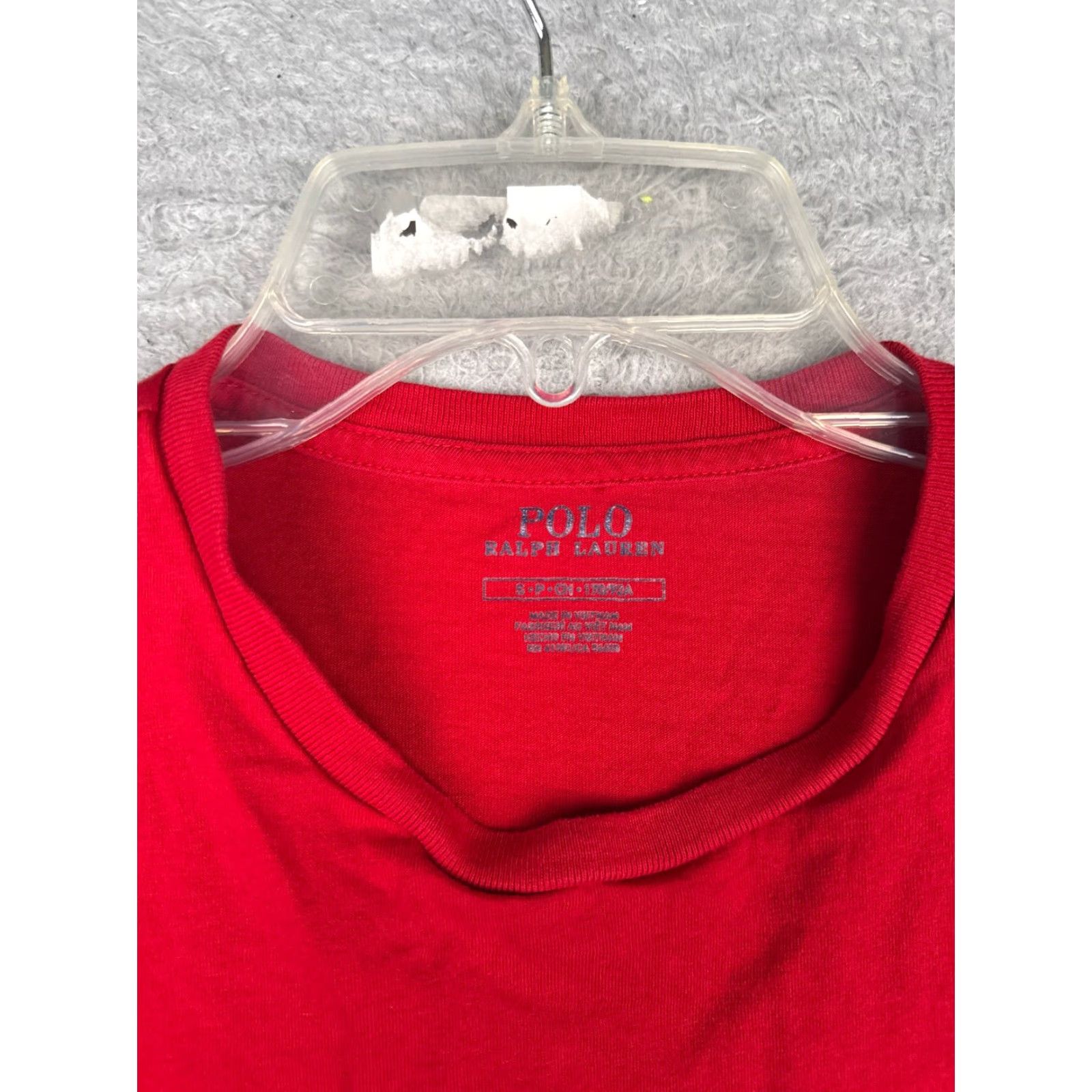 Ralph Lauren Ralph Lauren Polo Shirt Men Small Red 100% Cotton Crew Neck Short Sleeve READ Size US S / EU 44-46 / 1 - 7 Thumbnail