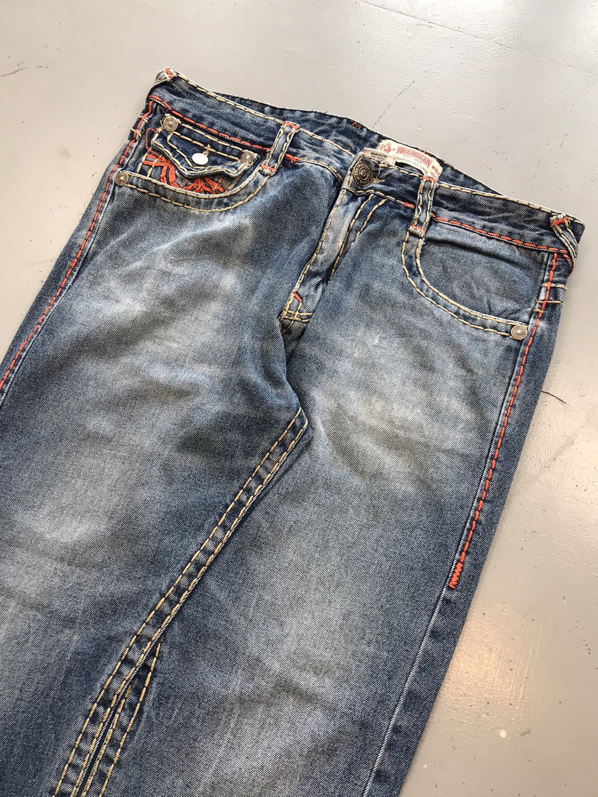 Rock Revival Vintage true religion double stitch bootcut denim Size US 36 / EU 52 - 5 Thumbnail