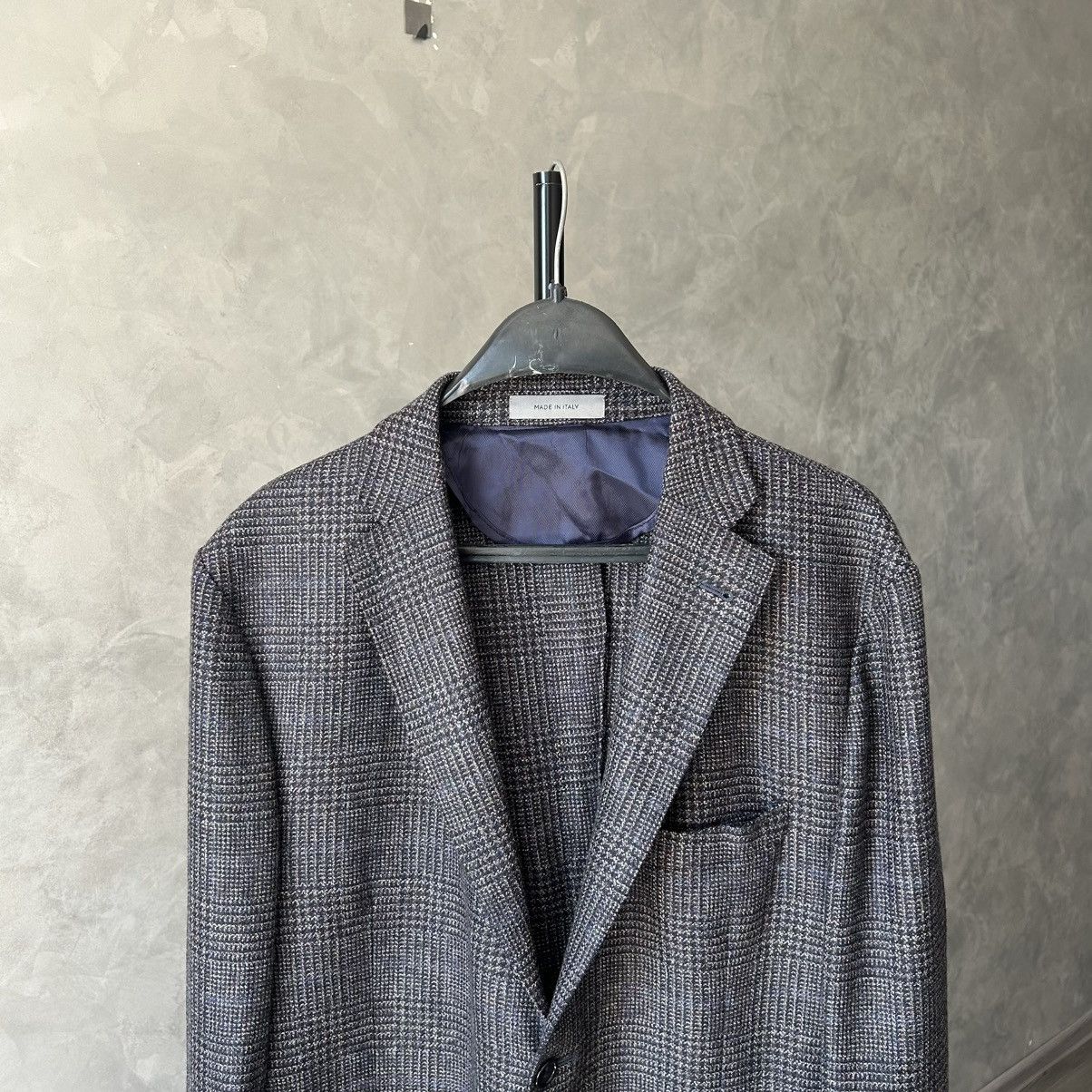 Corneliani Corneliani Gate Sport Coat 54R Check Wool – Model XY7390 Size US L / EU 52-54 / 3 - 3 Thumbnail