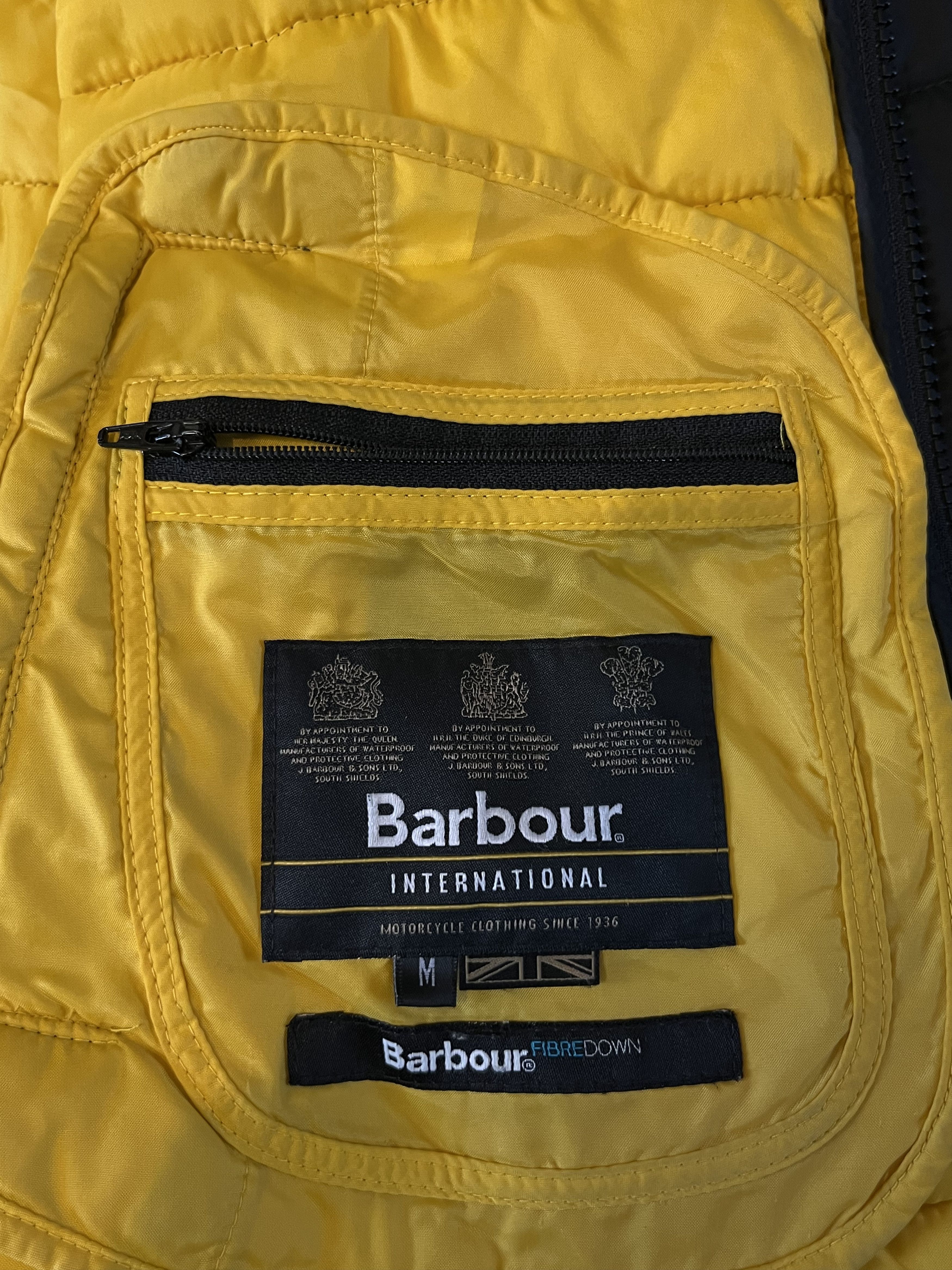 Barbour × Vintage Barbour International Quilted Coat Jacket Size US M / EU 48-50 / 2 - 9 Thumbnail