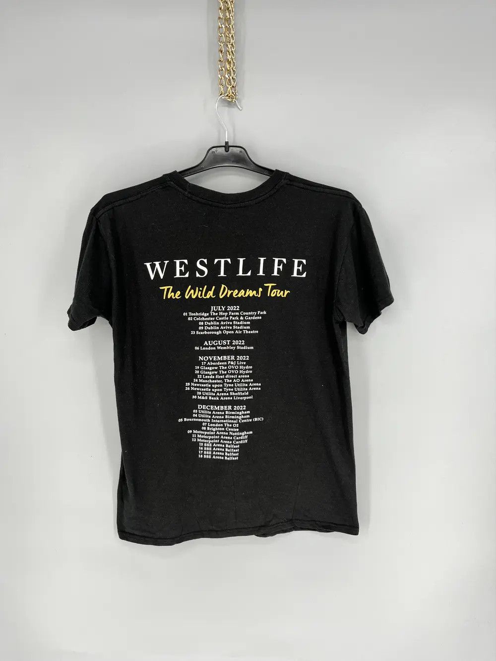 Vintage The Westlife The Wild Dreams Tour Concert 2022 T-Shirt Size US M / EU 48-50 / 2 - 8 Thumbnail