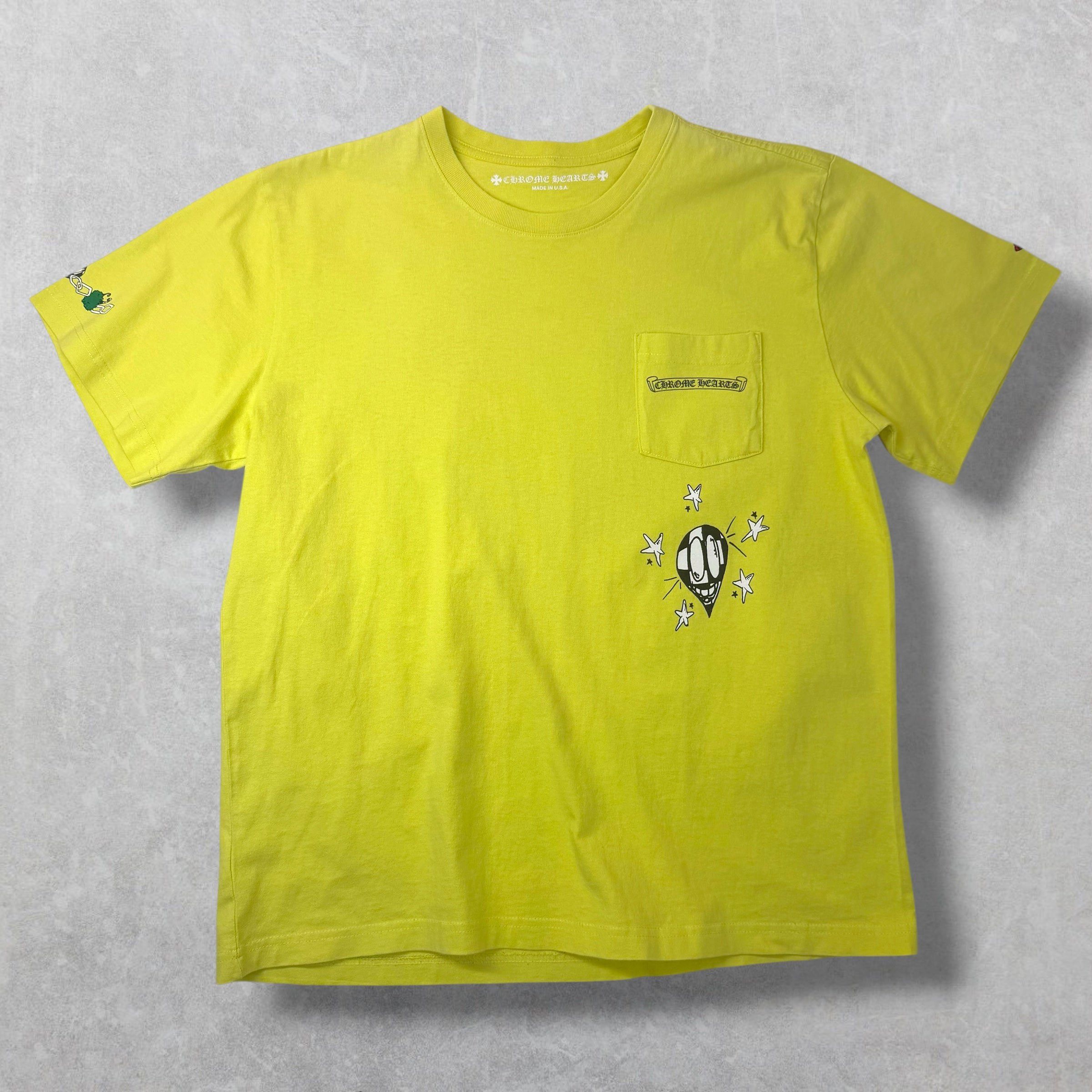 Chrome Hearts Chrome Hearts Matty Boy "Link" Tee Neon XL Size US XL / EU 56 / 4 - 2 Thumbnail