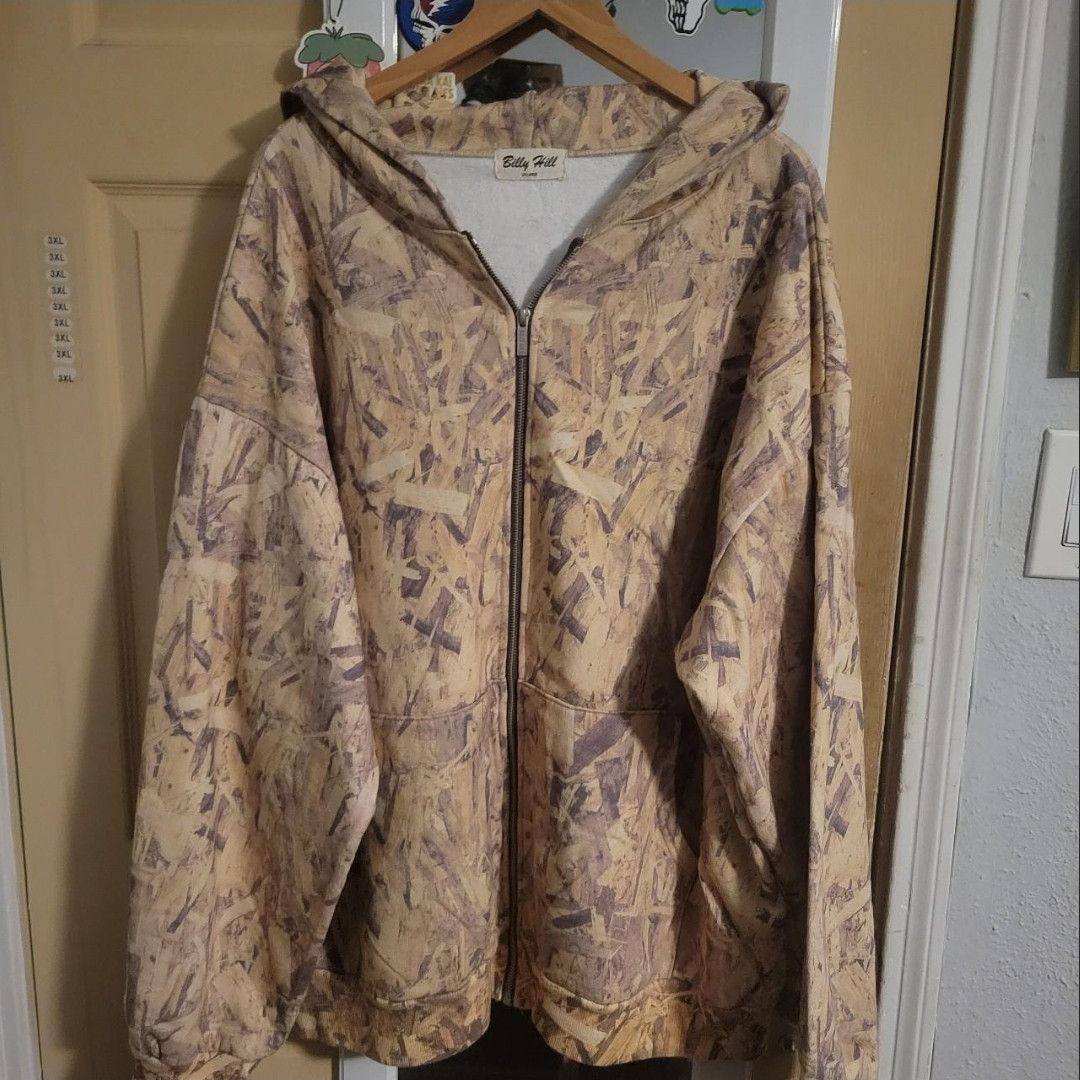 Billy Hill Vintage Wash OSB camo hoodie Size US XXL / EU 58 / 5 - 1 Thumbnail