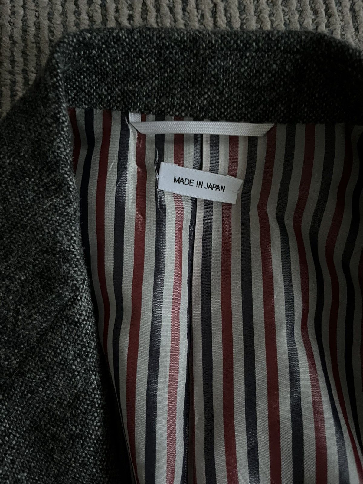 Thom Browne Wool 4 Bar Stripe Blazer Size 46S - 2 Thumbnail