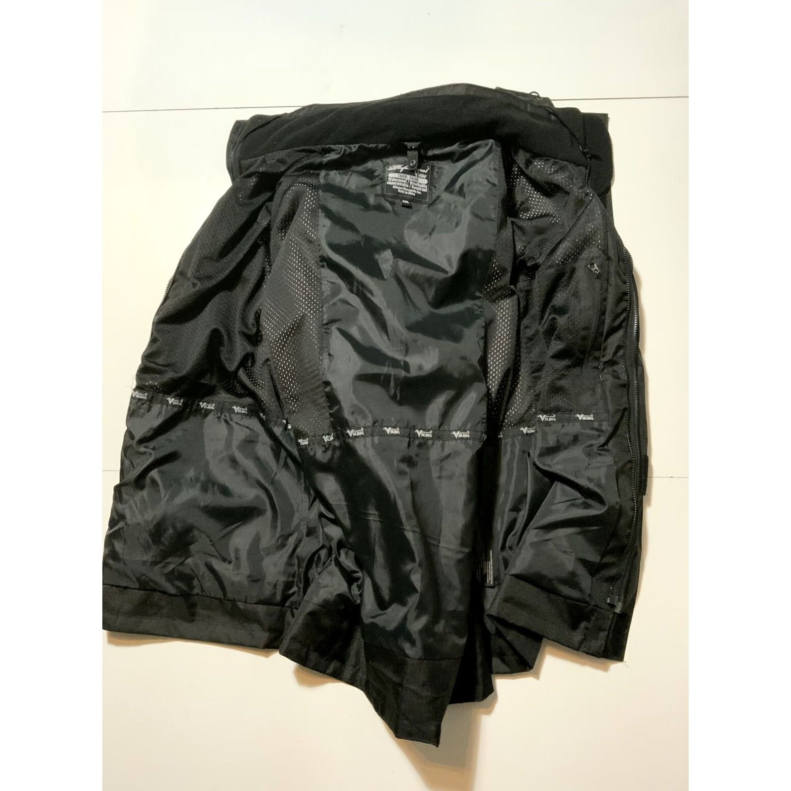 Vintage VINTAGE? (No) Professional Viking Thor 300D Waterproof Breathable Reflective Denier Jacket 3XL Men Black Polyester Waterproof Jacket Size US XXL / EU 58 / 5 - 6 Thumbnail