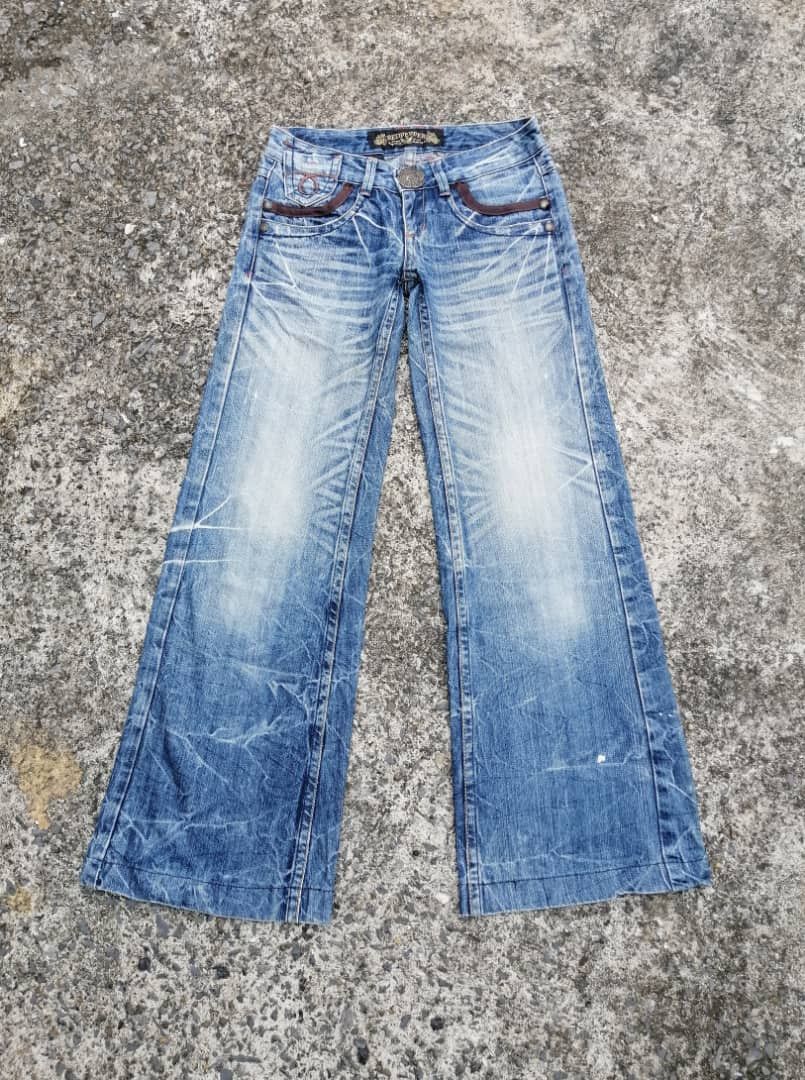 Designer × Japanese Brand Red Pepper Gold Label Style Project Denim Jeans Size 30" / US 8 / IT 44 - 1 Thumbnail
