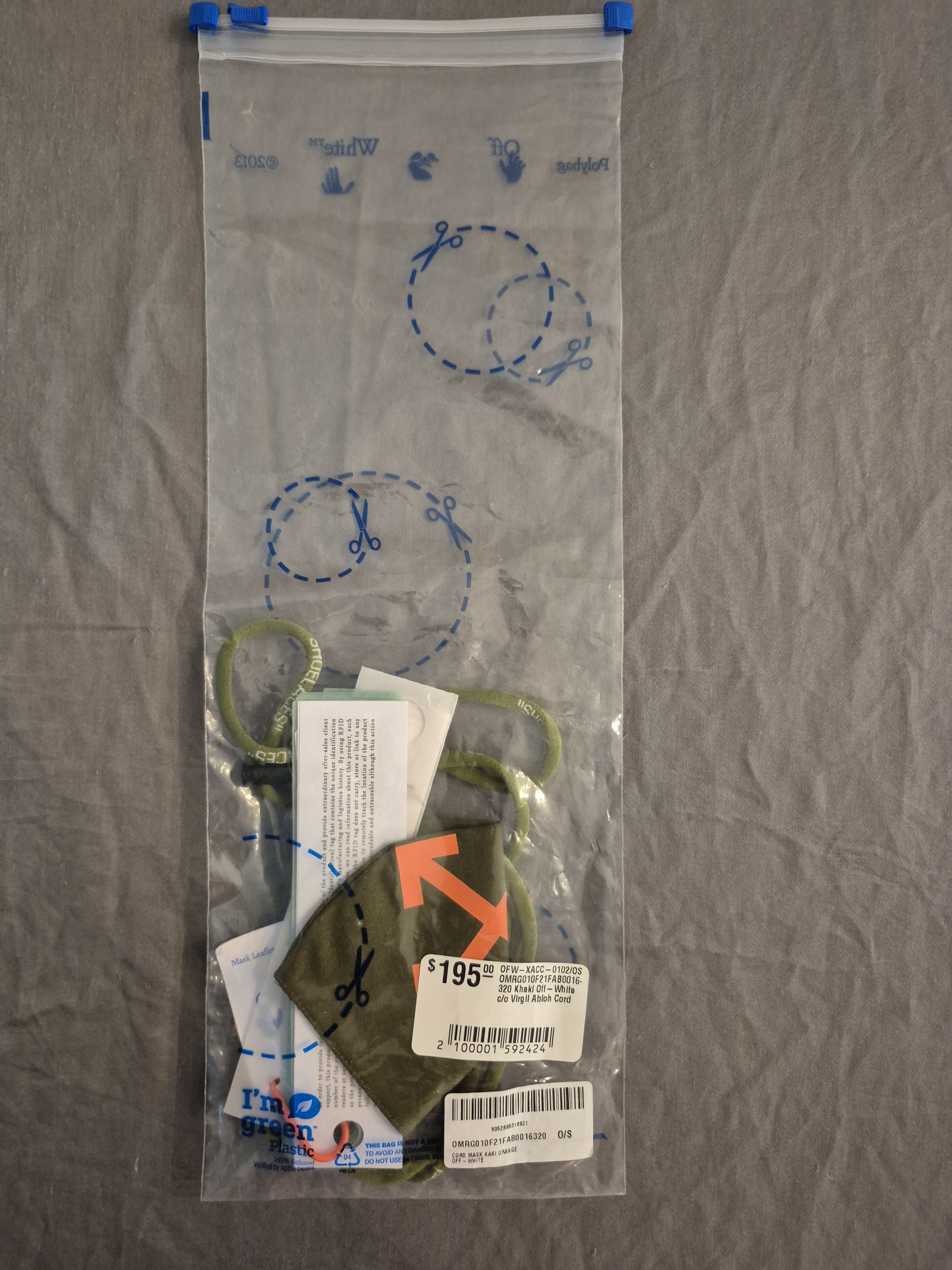 Off-White Off-White Face Mask Brand New Size ONE SIZE - 7 Thumbnail