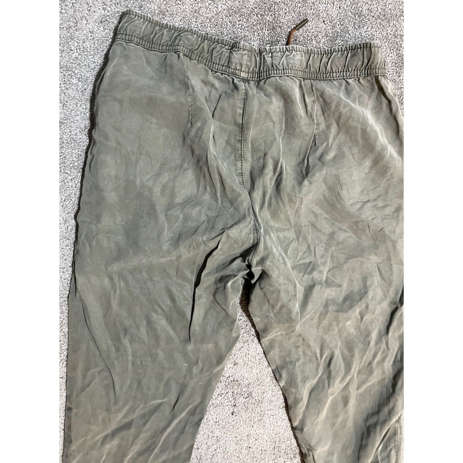 H&M H&M Jogger Pants Women’s Size 4 Light Green Lyocell Tapered Casual Size 27" / US 4 / IT 40 - 4 Thumbnail