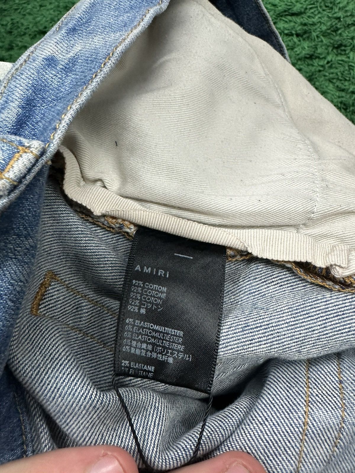 Amiri Mike Amiri Jeans Light Wash Flower 32 Size US 32 / EU 48 - 5 Thumbnail