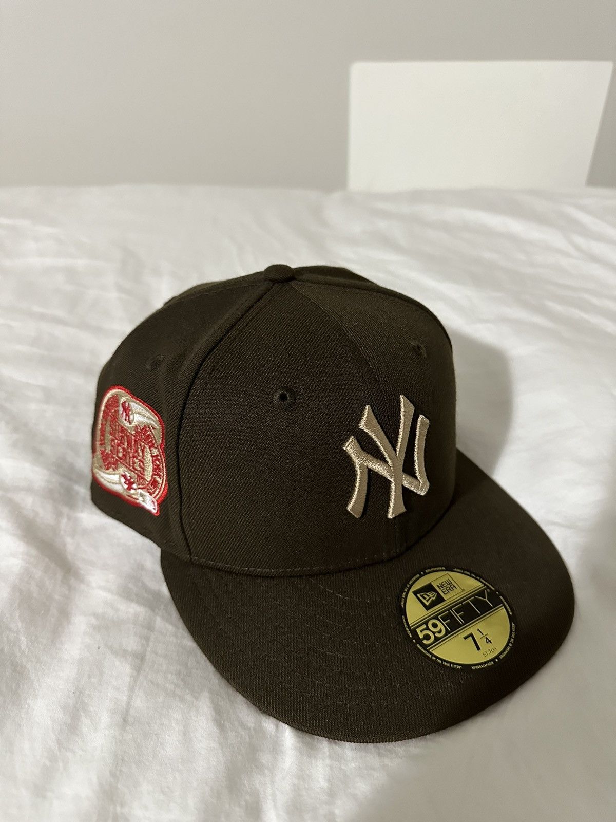 New Era 59fifty New York Yankees Real Tree Camo Pack 7 1/2 Fitted Hat Club