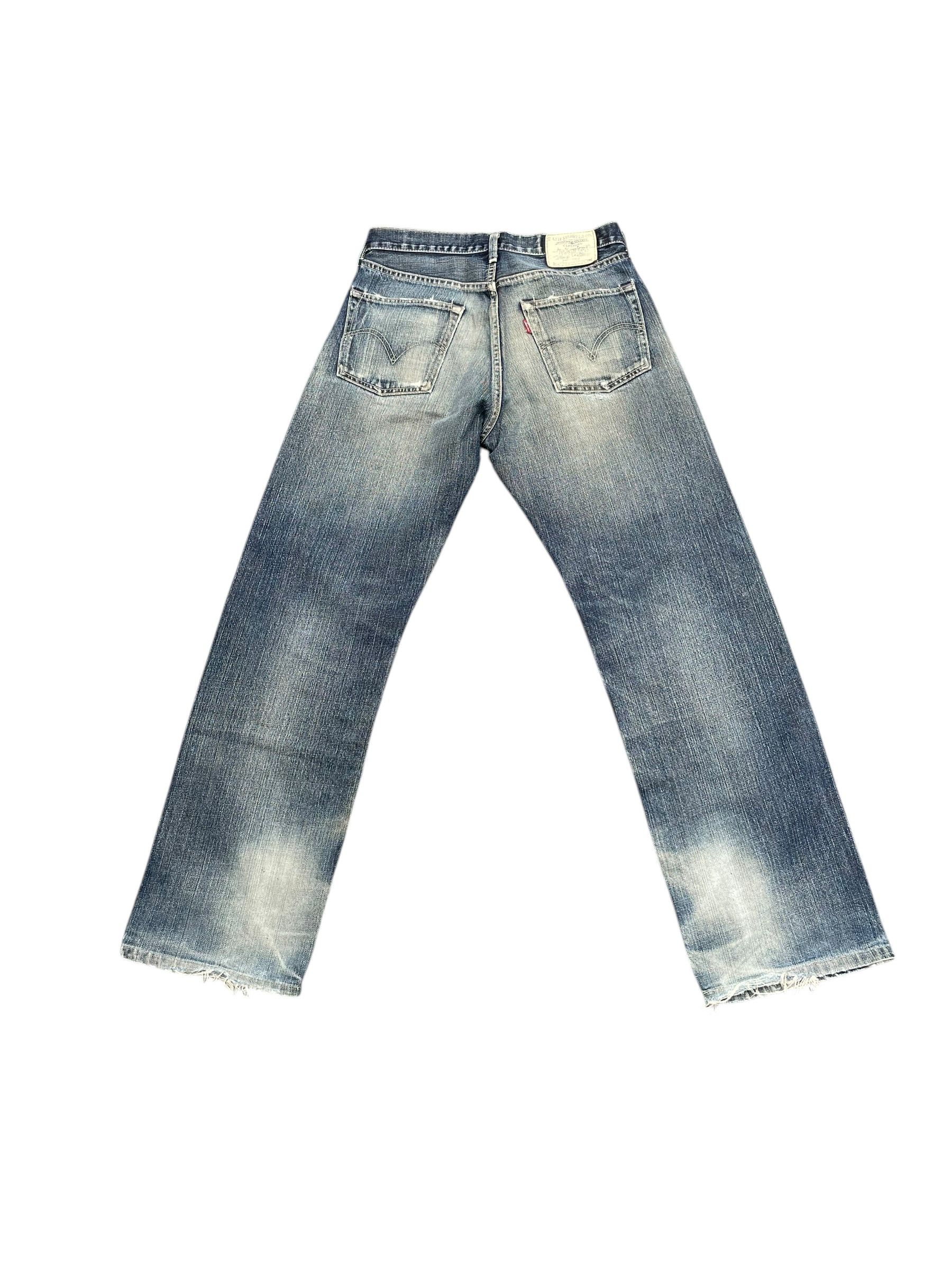 Levi's Vintage Levis 503 Faded Distresed Denim Size US 30 / EU 46 - 5 Thumbnail