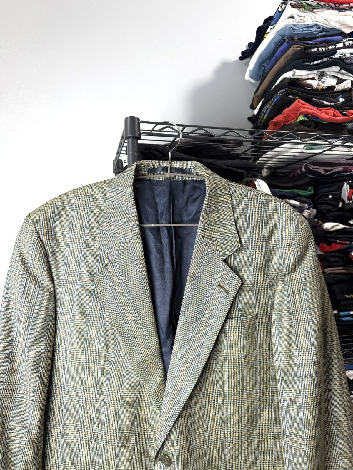 Burberry Rare! Vintage Burberry England Checkered Blazer Jacket Size US L / EU 52-54 / 3 - 2 Thumbnail