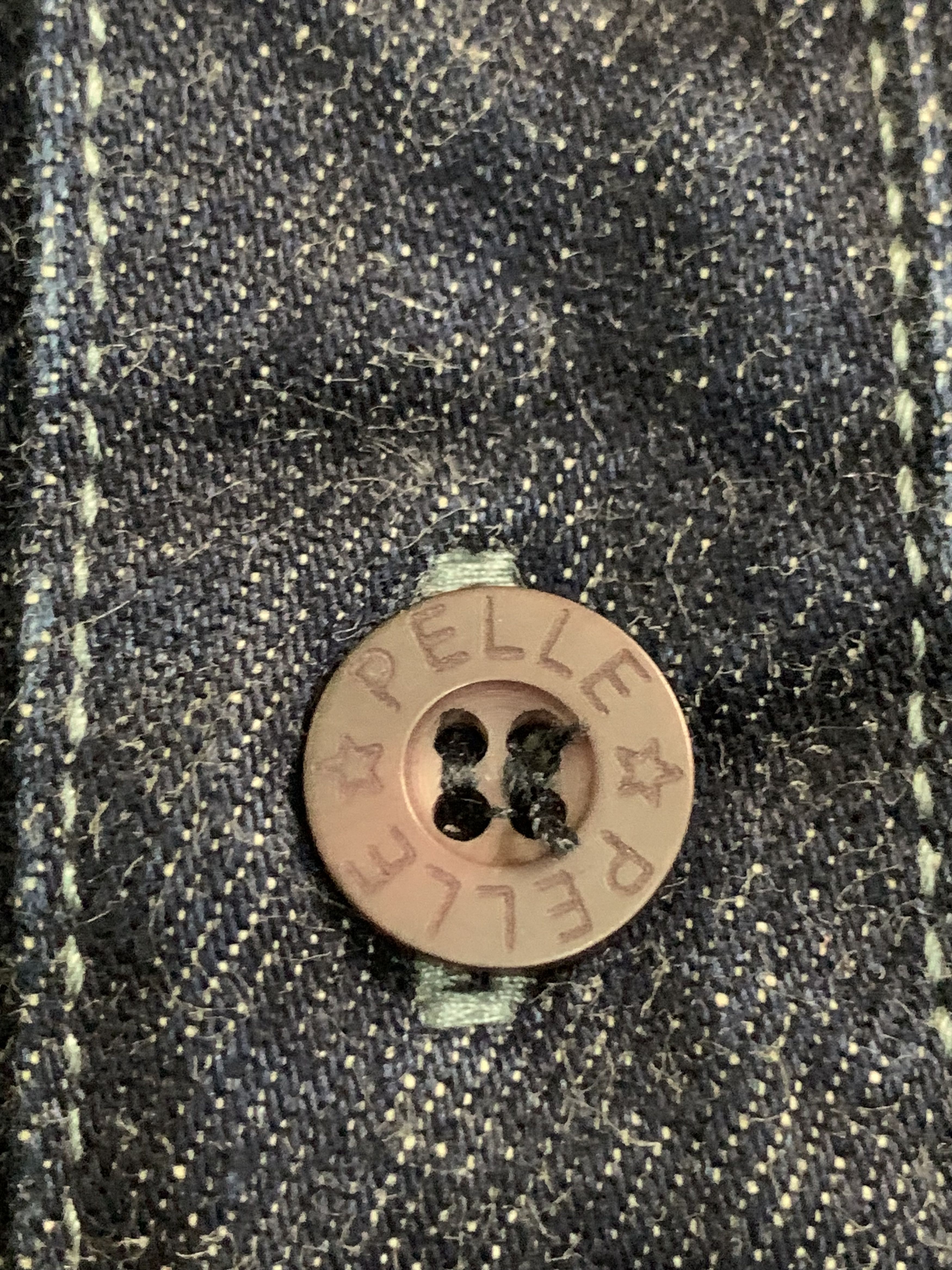 Marc Buchanan × Pelle Pelle Rare Design Pelle Pelle Marc Buchanan Denim Shirts Size US L / EU 52-54 / 3 - 10 Thumbnail