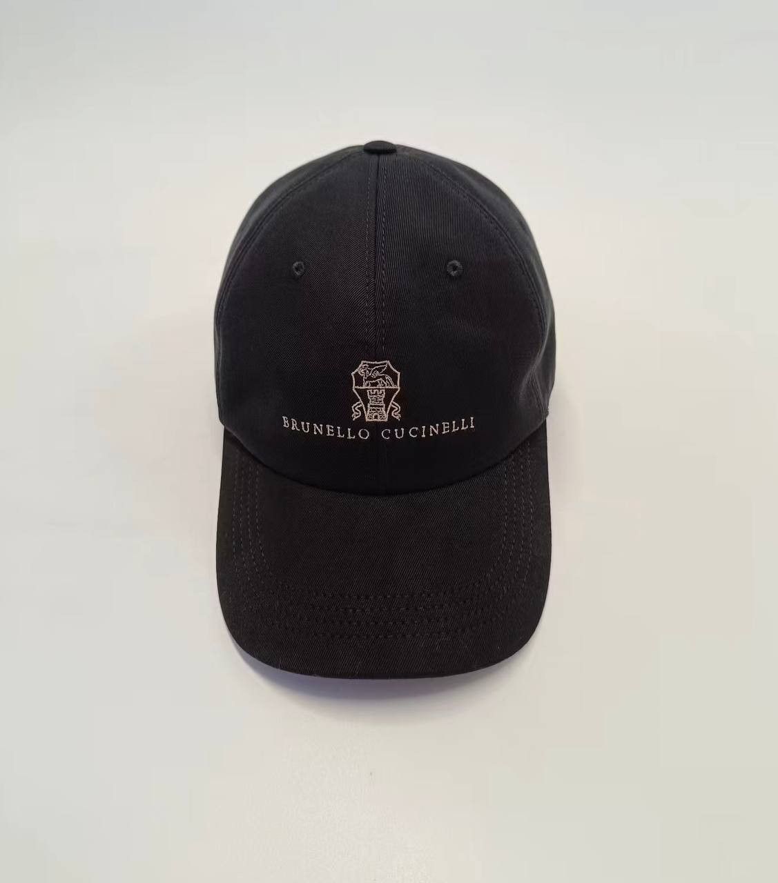 Brunello Cucinelli Brunello Cucinelli M252D9850CEK15 Baseball Cap (Black) Size ONE SIZE - 1 Thumbnail