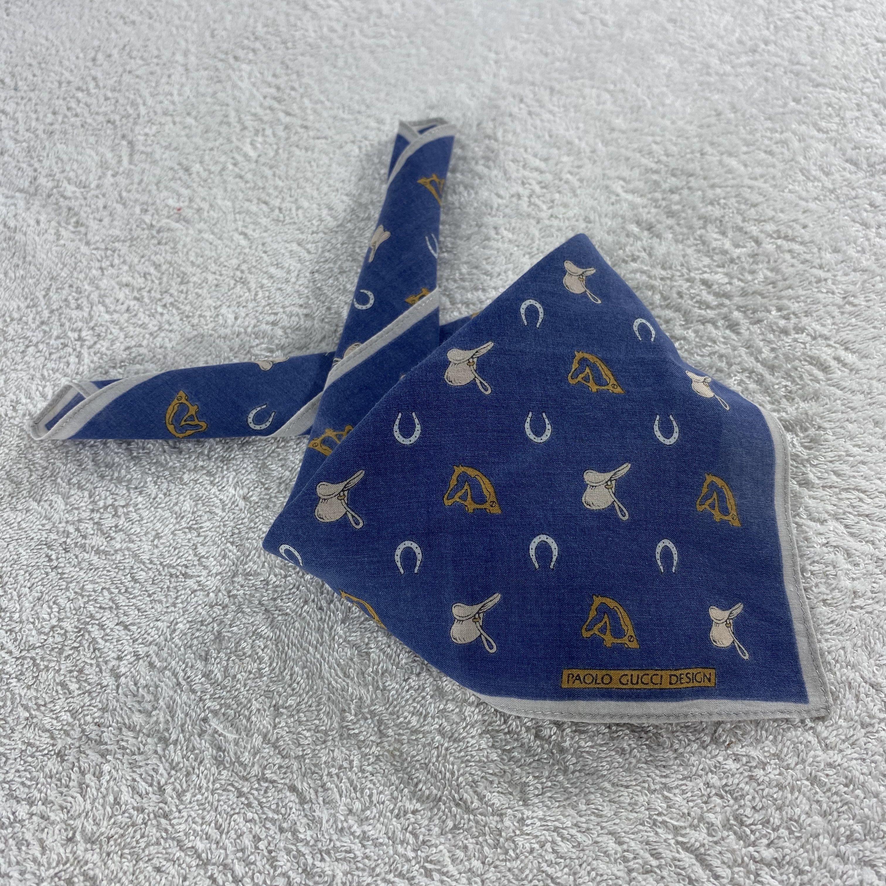 Paolo Gucci × Vintage Paolo Gucci Neckerchief / Bandana / Handkerchief Size ONE SIZE - 2 Thumbnail