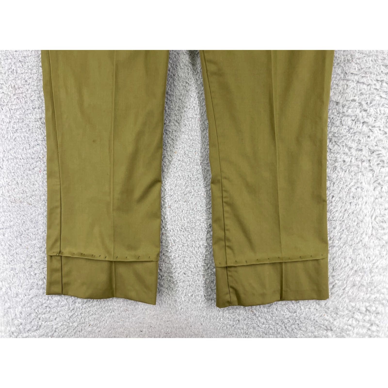 Vintage VINTAGE Boy Scouts of America Pants Men 30 Green Twill Uniform Adjustable 80s Size US 30 / EU 46 - 2 Thumbnail