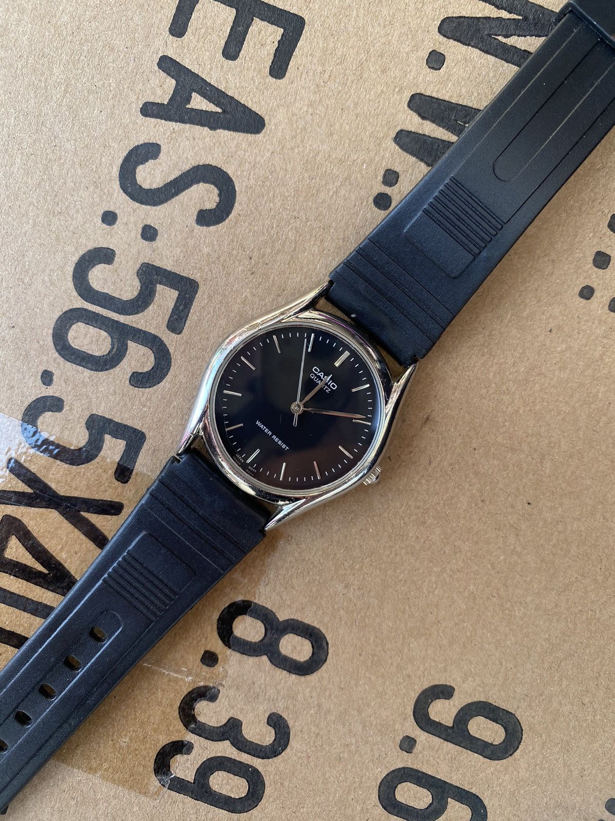 Casio Classic Casio Quartz Black Dial Watch – Japanese brand Size ONE SIZE - 9 Thumbnail