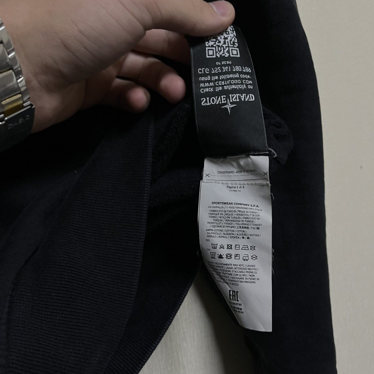 Stone Island Stone Island Sweatshirt Size US S / EU 44-46 / 1 - 11 Thumbnail
