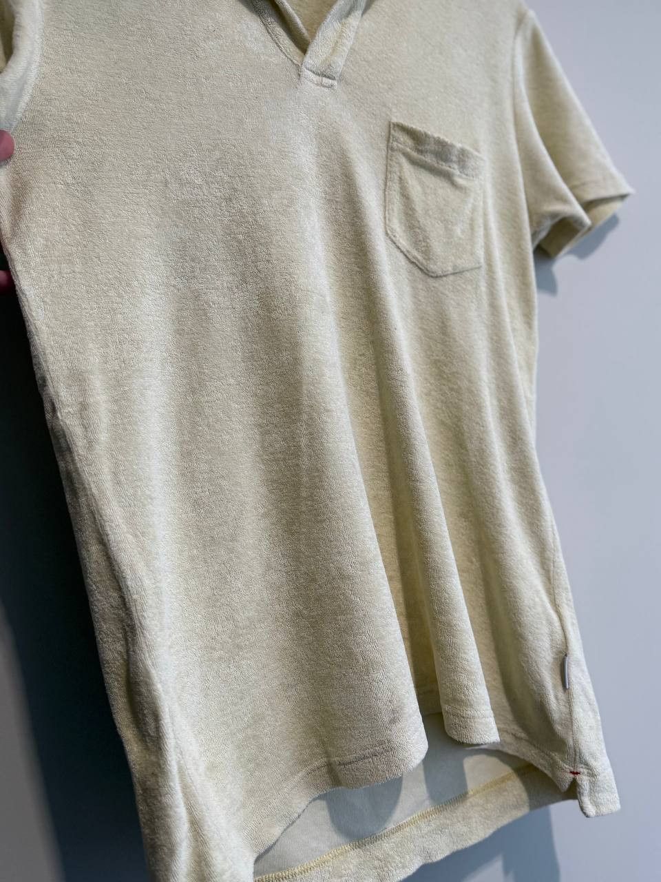 Orlebar Brown Orlebar Brown Towel White Milk Polo Shirt Size S Size US S / EU 44-46 / 1 - 5 Thumbnail