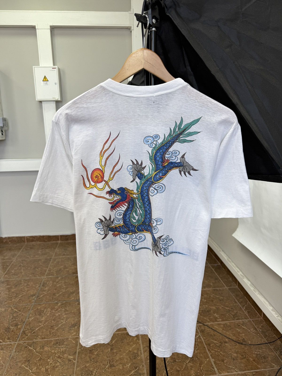 Japanese Brand × Samurai Jeans 🇨🇳 Vintage 1988 Dragon Boat Race Beijing June T-Shirt Retro Size US L / EU 52-54 / 3 - 2 Thumbnail
