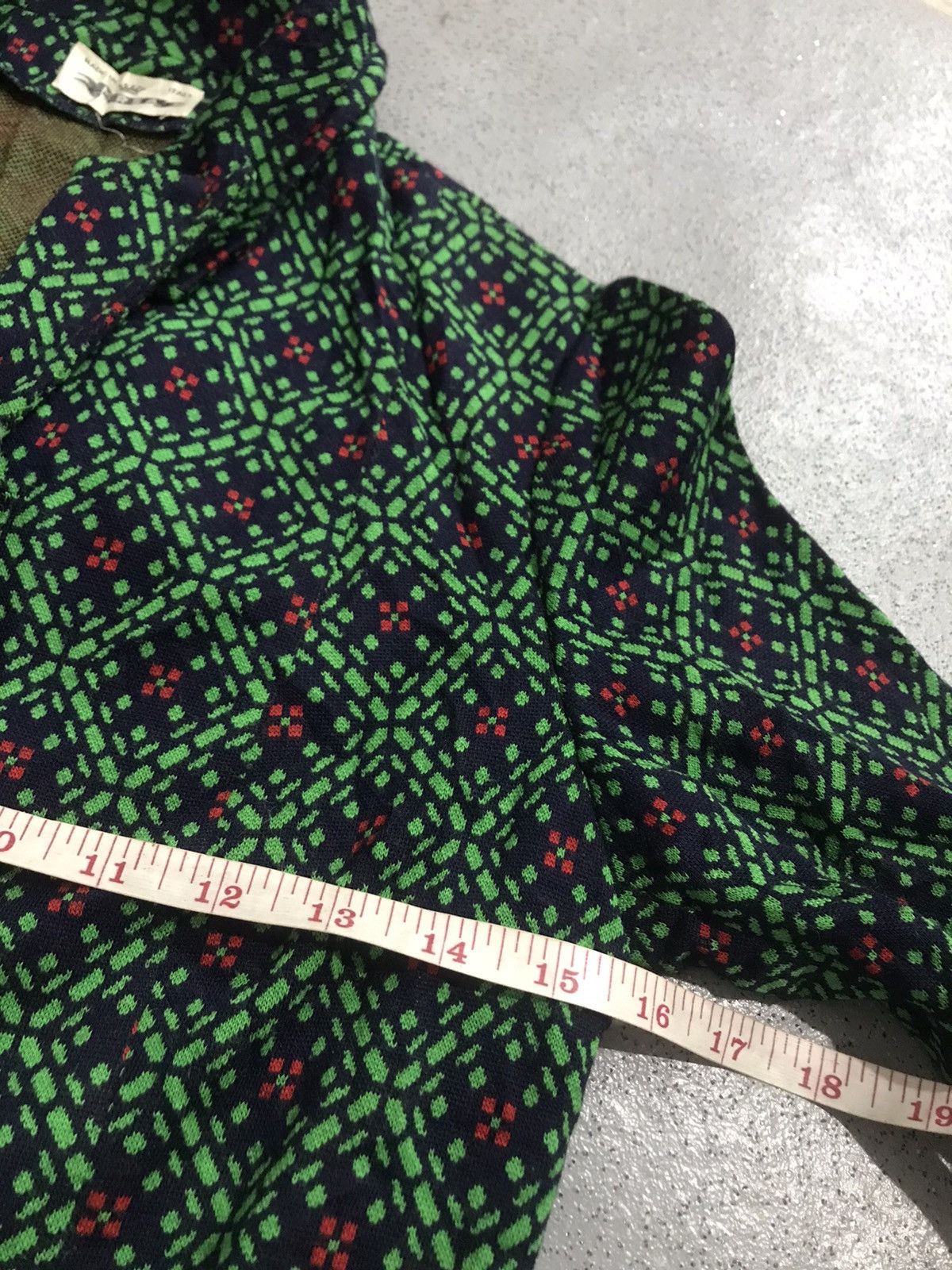 Designer × Japanese Brand × Vintage Vintage Mirsa Italy women green blazer Size S / US 4 / IT 40 - 4 Thumbnail