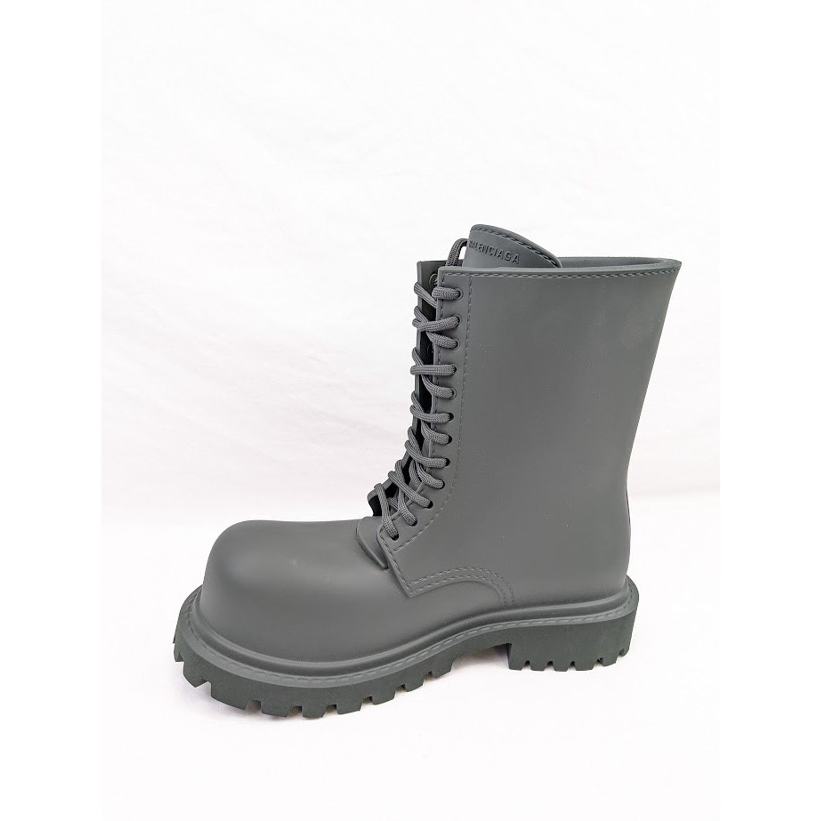 Balenciaga o1rshd1 Full Steroid Boots in Dark Khaki Size US 9 / EU 42 - 10 Thumbnail