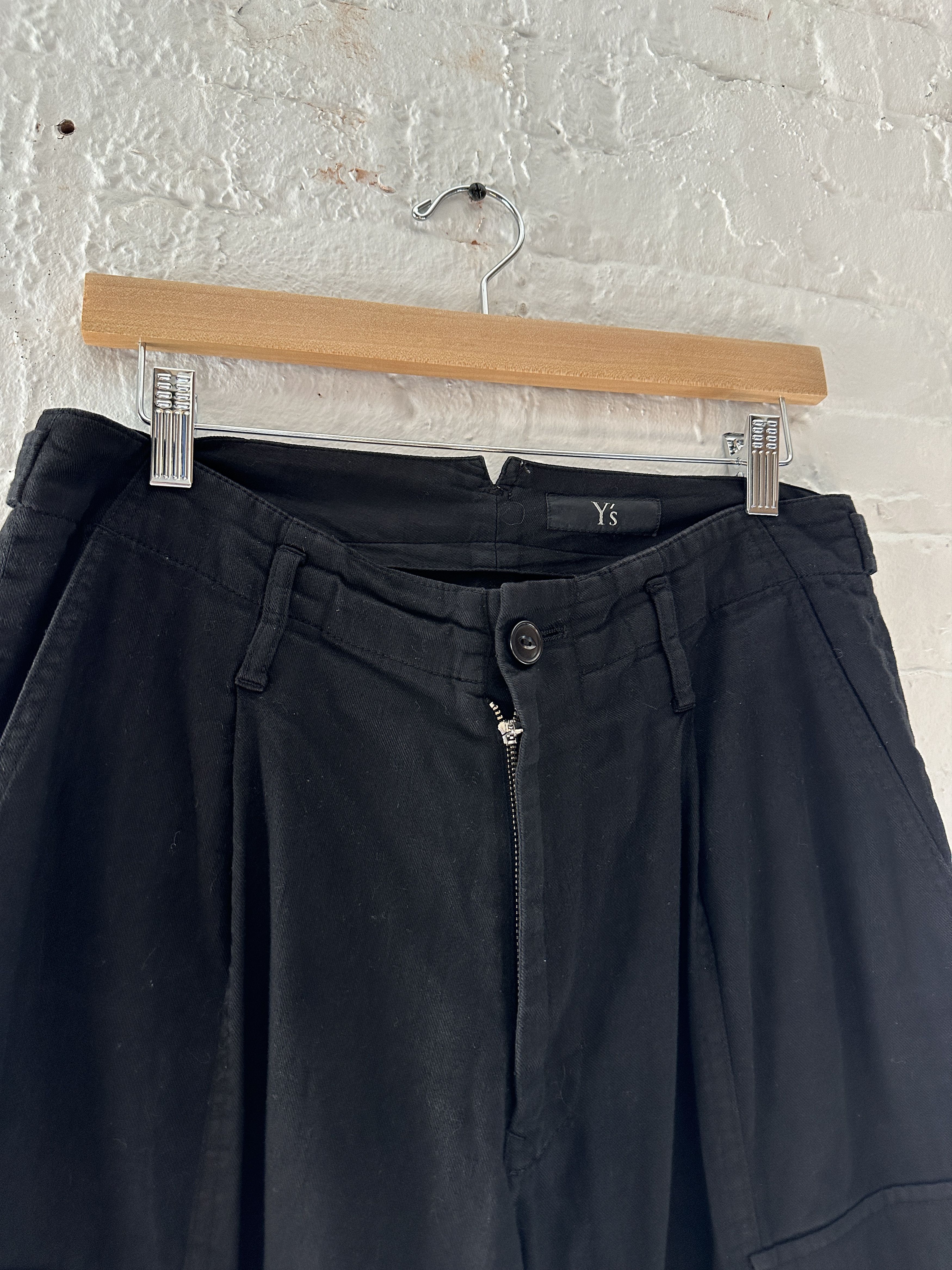 Yohji Yamamoto Yohji Yamamoto Wide Leg Parachute Trousers Size US 30 / EU 46 - 2 Thumbnail