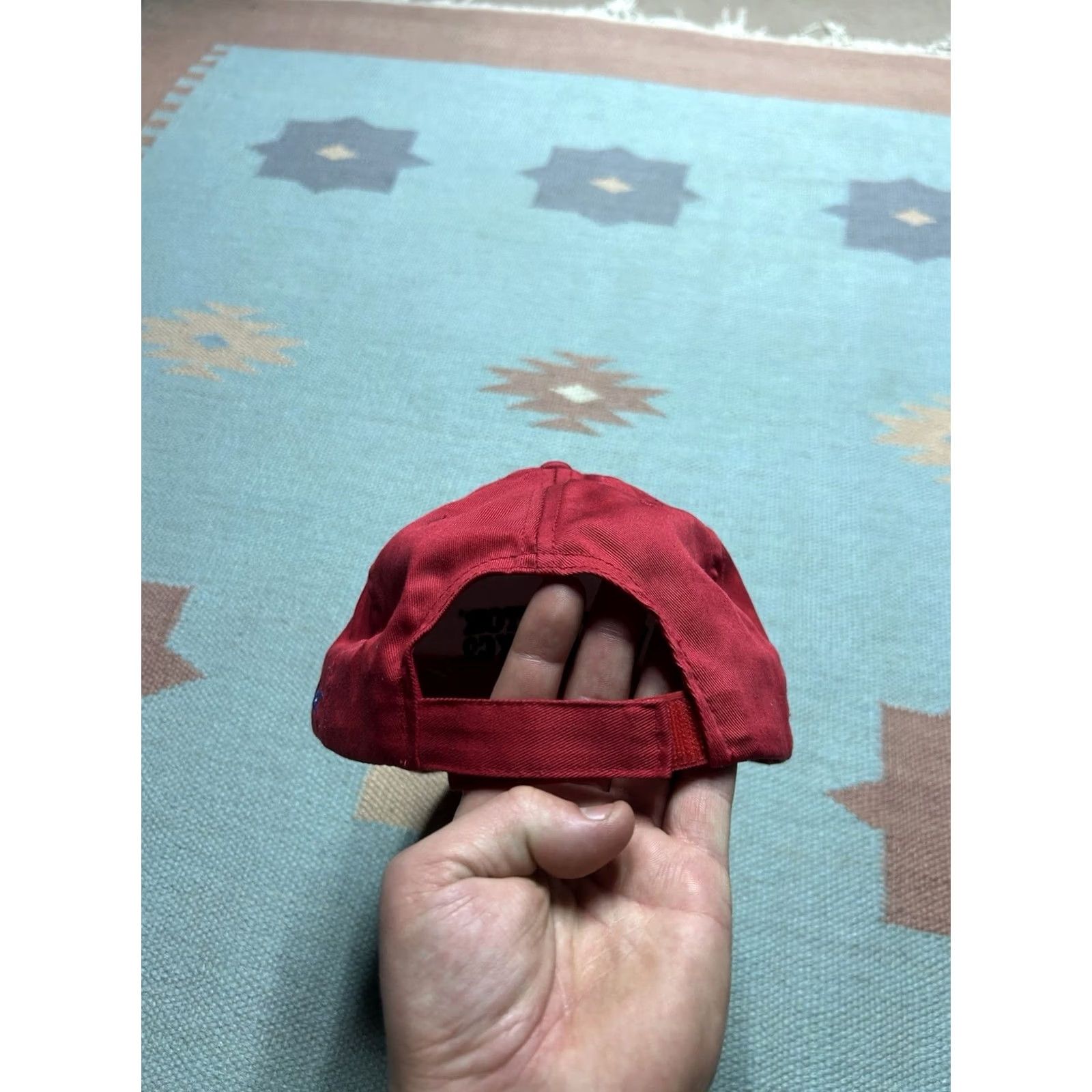 Vintage Tractor Supply Co strapback hat cap Huskee Cub Cadet farm red adjustable TSC Men Size Adjustable Hat Size ONE SIZE - 6 Thumbnail