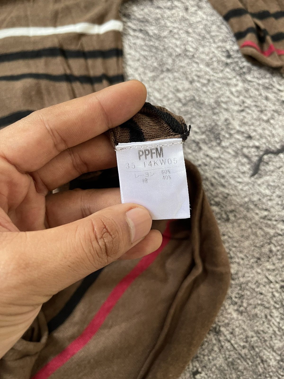 Japanese Brand Y2K PPFM Womans Cardigan Size M / US 6-8 / IT 42-44 - 5 Thumbnail