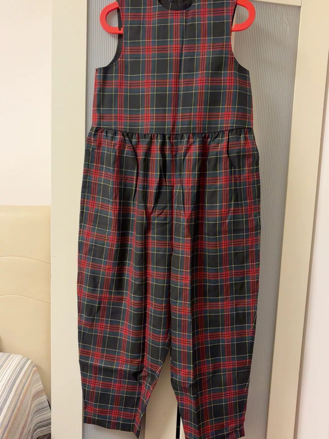 Comme des Garcons Comme des Garçons CDG Plaid Jumpsuit S Size US 36 / EU 52 - 1 Thumbnail
