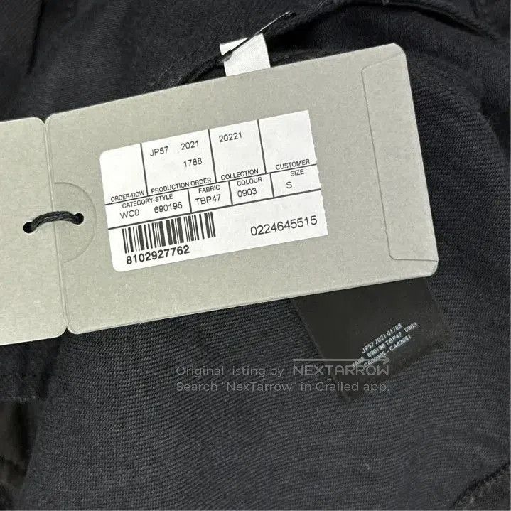 Balenciaga Balenciaga Black Long Sleeve Denim Jacket. Size US S / EU 44-46 / 1 - 5 Thumbnail