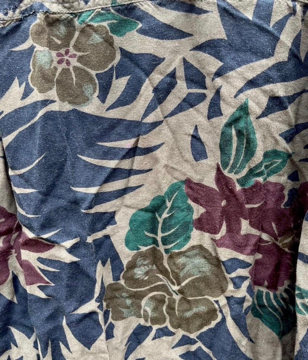 Other Vintage World Island Floral Hawaiian Shirt Tropical Print Size US L / EU 52-54 / 3 - 5 Thumbnail