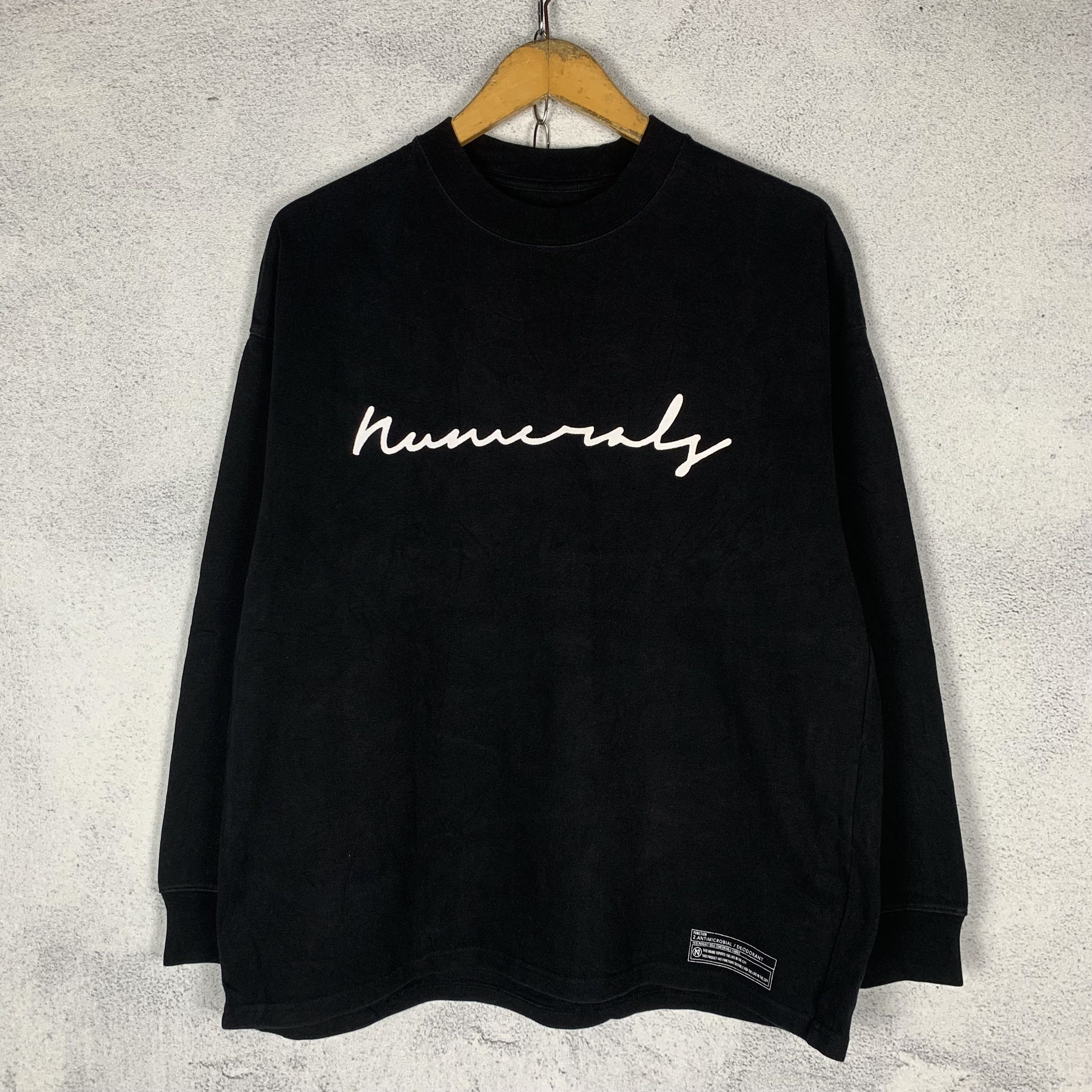 Japanese Brand Numerals L/S Sweatshirt Size US M / EU 48-50 / 2 - 1 Thumbnail