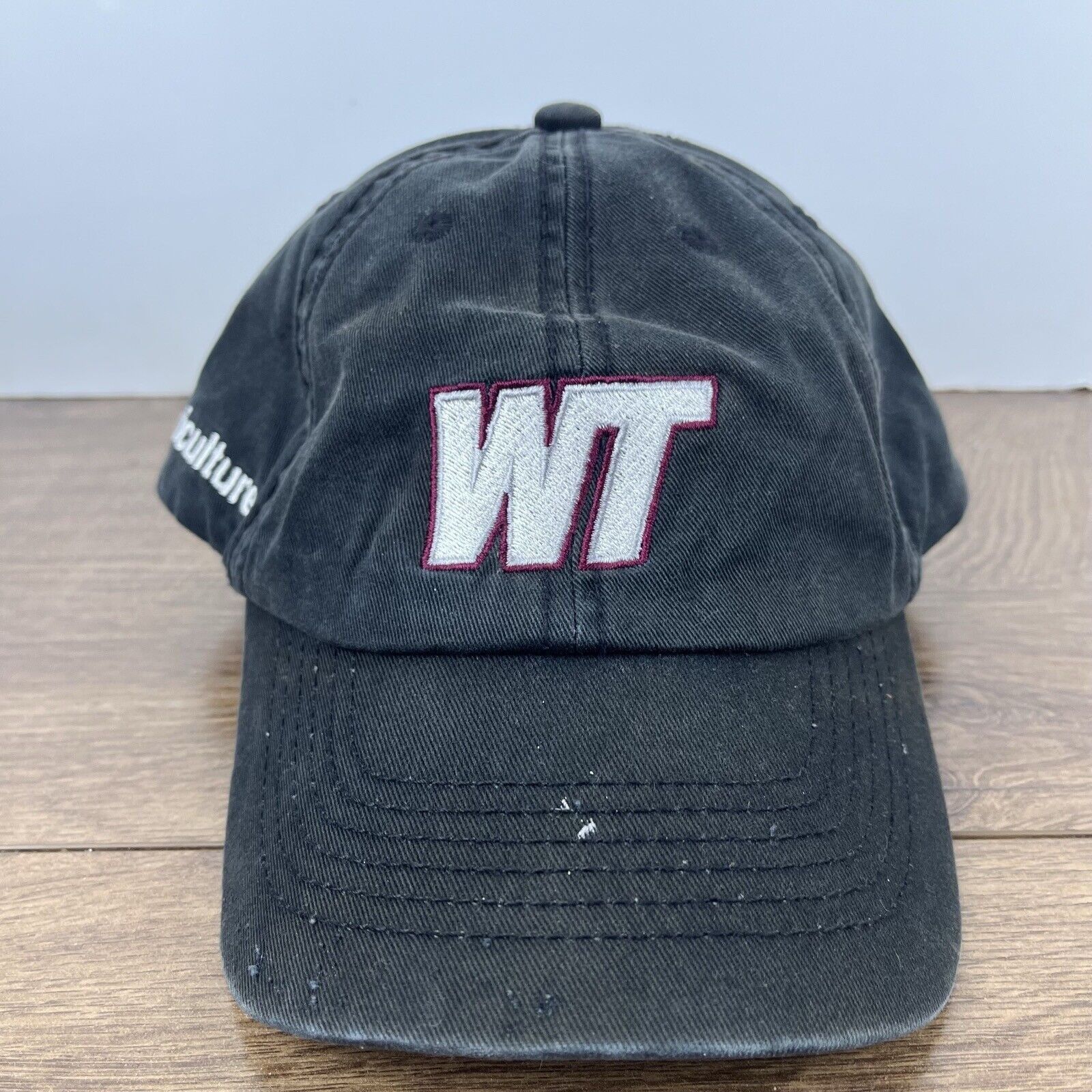 Other WT Agriculture Hat Adjustable Hat Black Hat Adjustable Black Size ONE SIZE - 3 Thumbnail