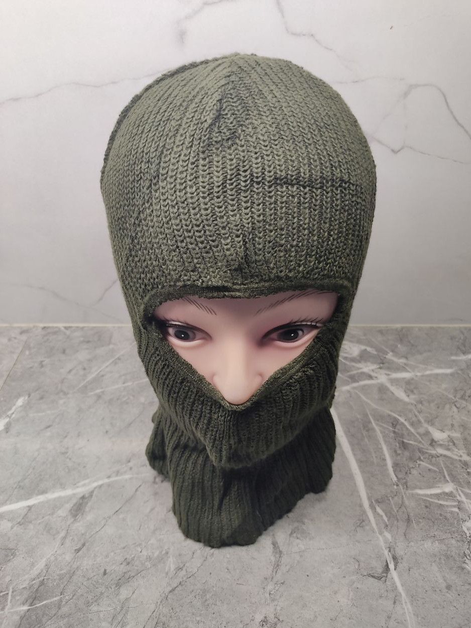 Japanese Brand × Vintage Unknown Balaclava Masked Hat Size ONE SIZE - 2 Thumbnail