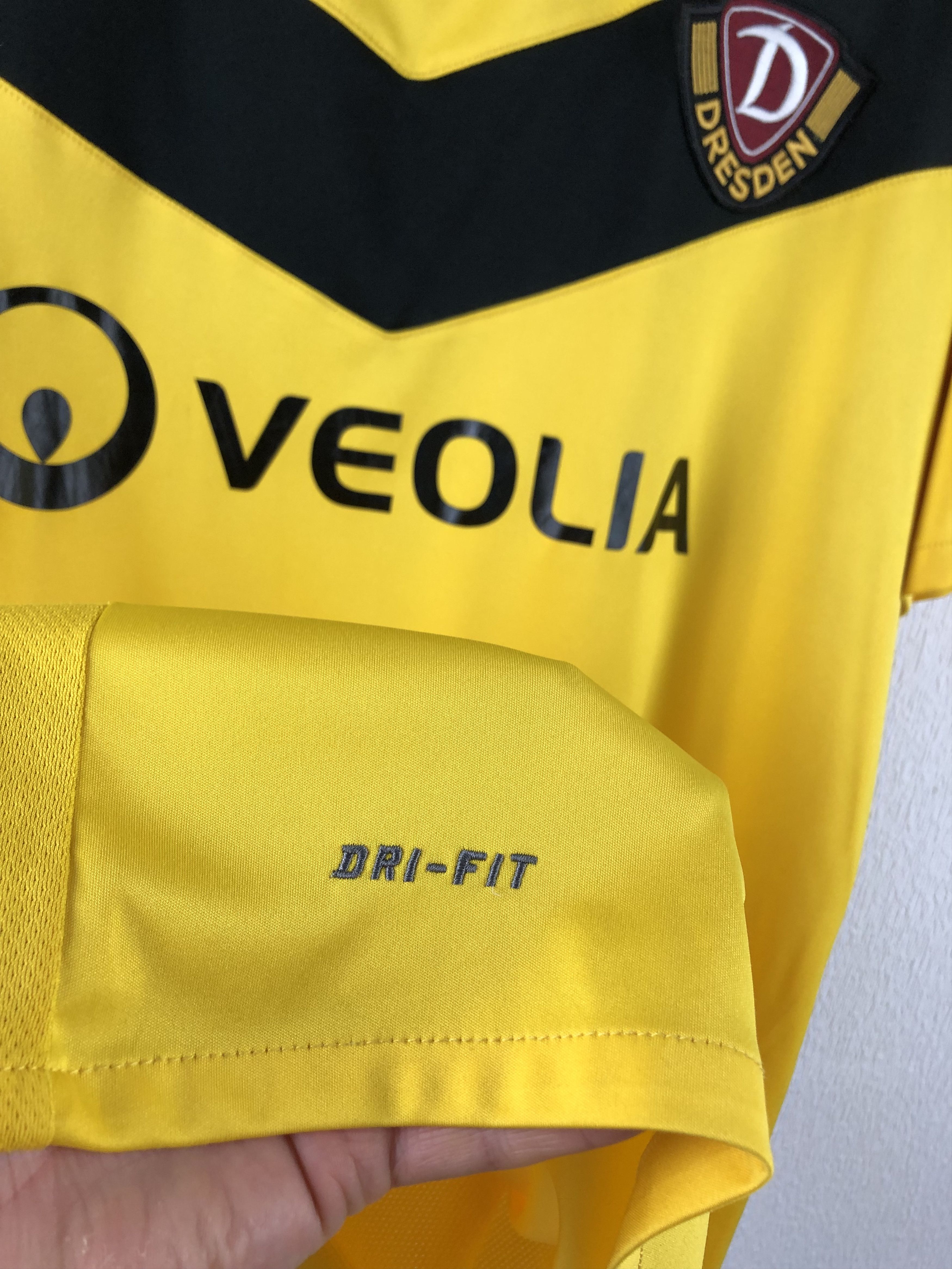 Nike Dynamo Dresden shirt 2011 Soccer Koch Jersey Player Issue Size US L / EU 52-54 / 3 - 12 Thumbnail