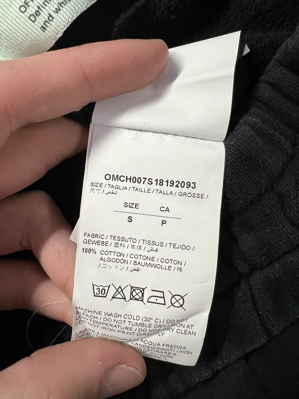Off-White Off-White Two-tone tracksuit bottoms with logo print Size US 30 / EU 46 - 10 Thumbnail