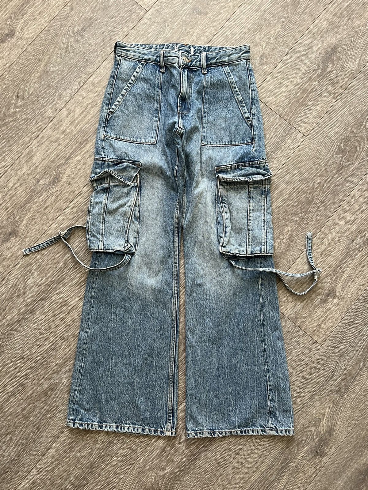 Vintage Vintage Y2K Dragon Baggy Jeans Cargo Pants Wide Leg Size US 30 / EU 46 - 8 Thumbnail