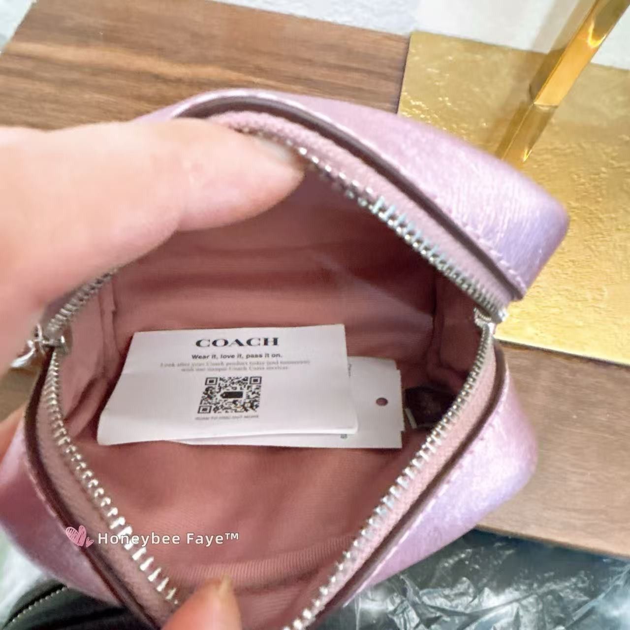 Coach Pouch Wristlet CW420 Size ONE SIZE - 5 Thumbnail