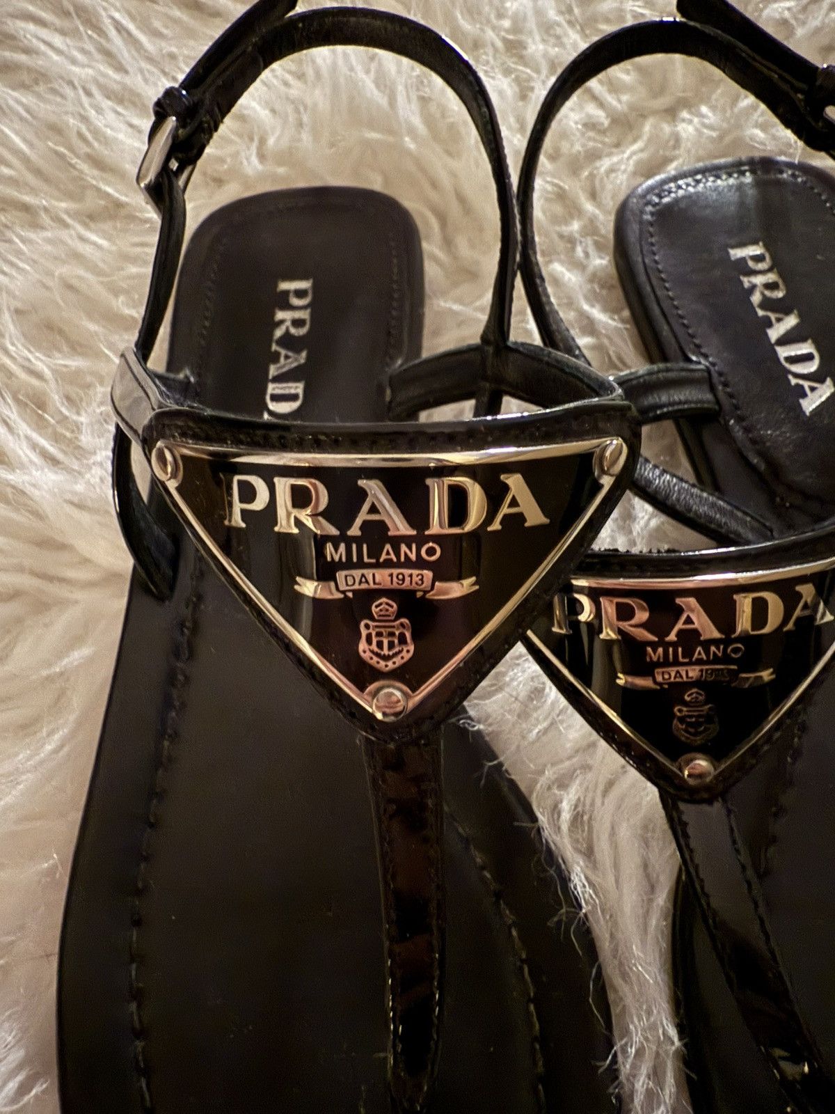 Prada Prada Thong Sandals Size US 6 / IT 36 - 3 Thumbnail